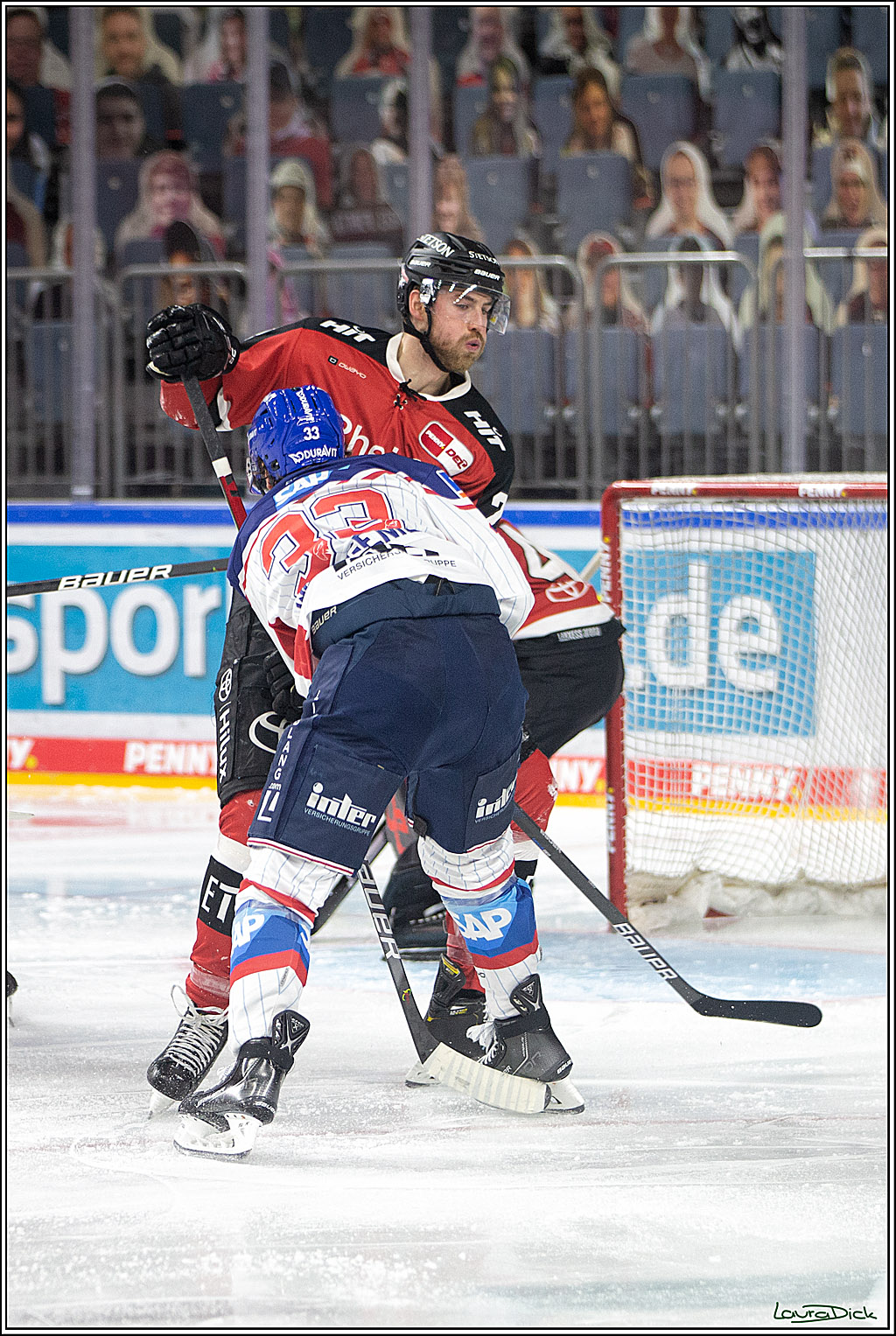 PENNY DEL; Koelner Haie- Adler Mannheim; Koeln, 02.01.2022